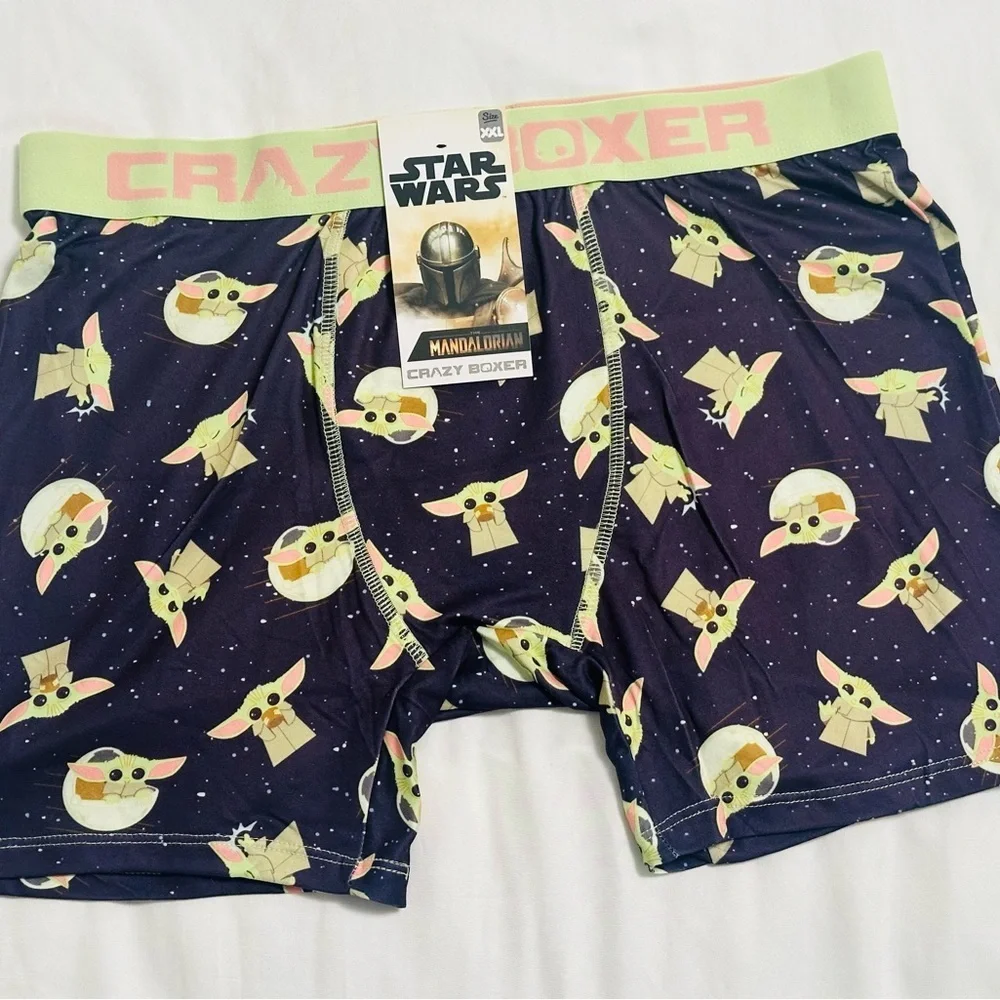 Star Wars The Mandalorian The Child Men's Boxer Briefs Shorts XXLarge